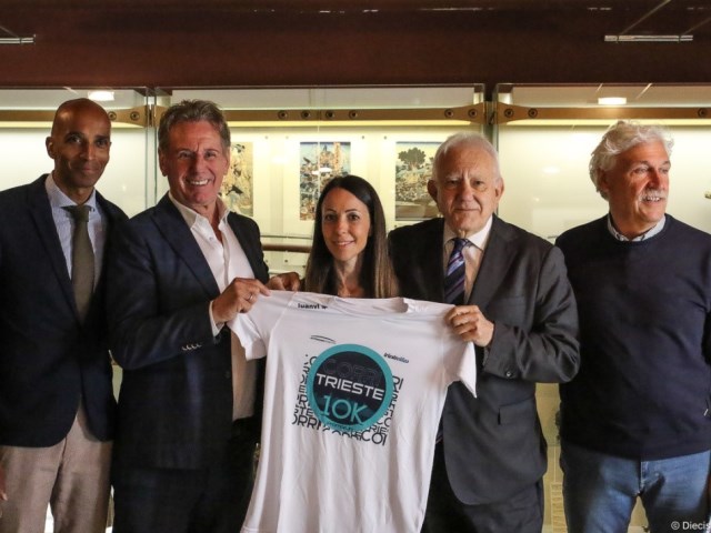 Presentata oggi la 20^ Corri Trieste. L’Assessore Rossi: “Grande gara con forti campioni”