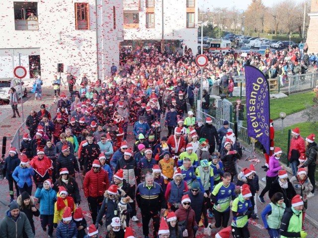 Ormelle e San Polo di Piave, in 1500  per la Corsa dei Babbi Natale