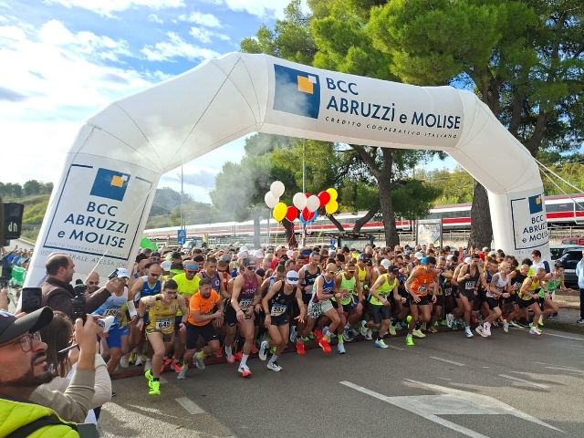 Costa dei Trabocchi BCC Half Marathon: organizzatori, sponsor e istituzioni dietro l'ennesimo successo, la terza edizione a Dell’Orefice e Palanza