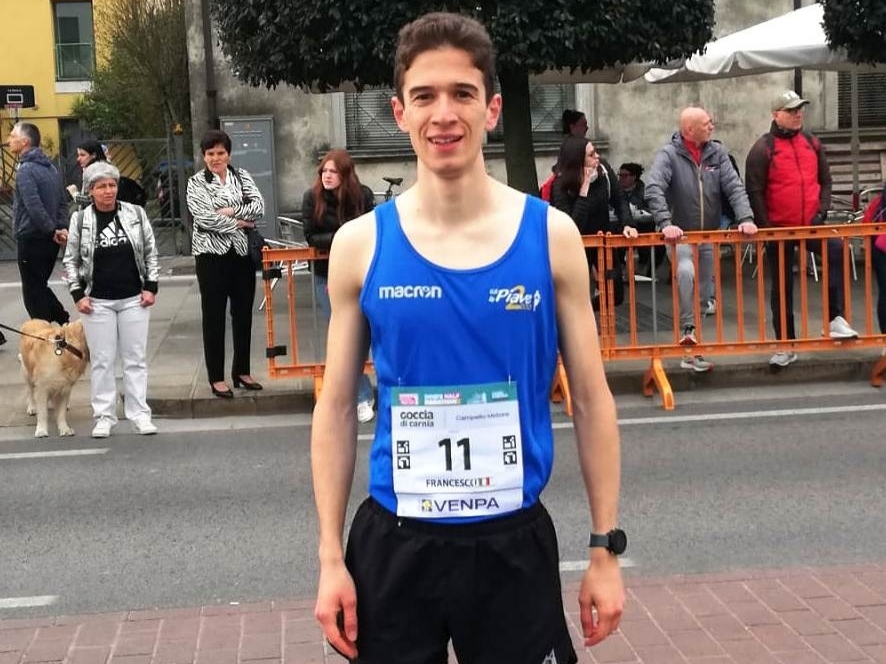 Da Vià, bel debutto nella mezza maratona 