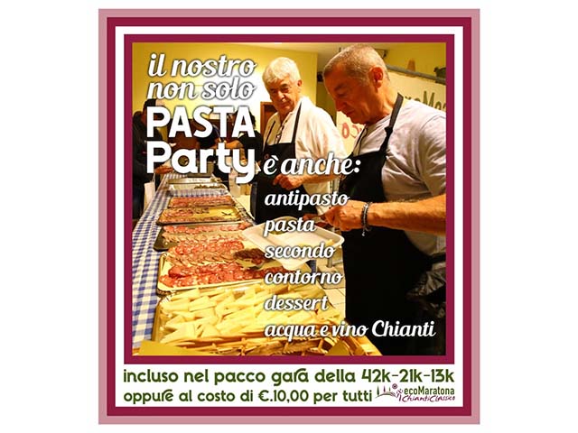 Il pacco gara della 16^ EcoMaratona del Chianti Classico,  profumo di territorio e genuinità 