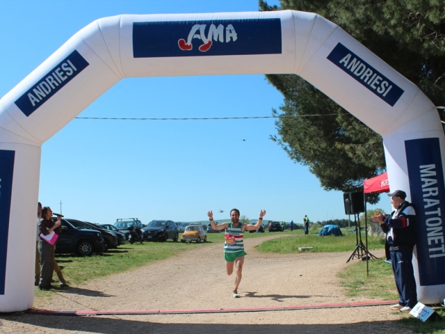 Ad Andria Parisi sbanca l’Ecotrail