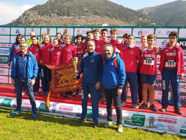 Gubbio, il Veneto è Campione d’Italia nel cross