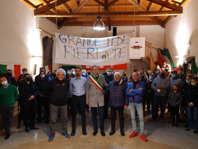 Festeggiamenti mondiali per Federico Spinazzè tra Conegliano e Vittorio Veneto