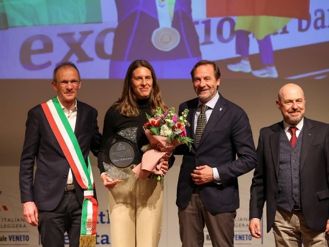 Festa dell'atletica, il Veneto vola con Vallortigara