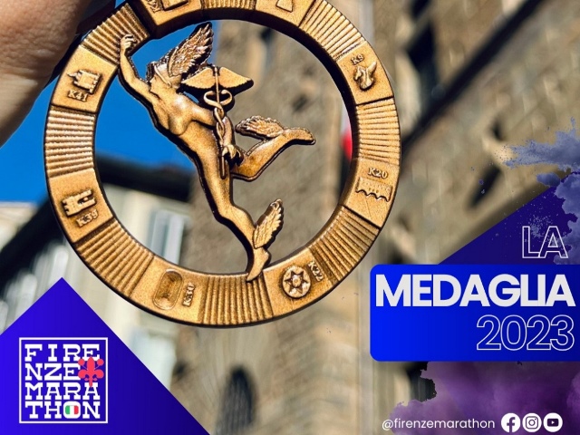 Firenze Marathon: medaglia, colore viola per T-shirt e le nuove R2000, la calzatura Special Edition
