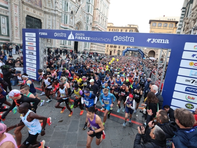 41^ Estra Firenze Marathon da record con 10195 finisher