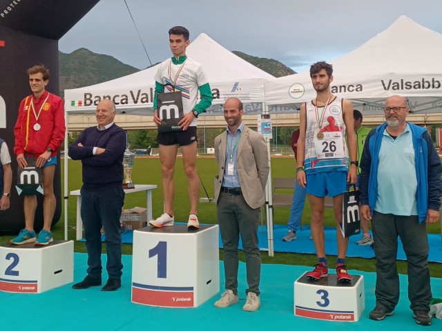 Guerra campione italiano sui 10000 metri