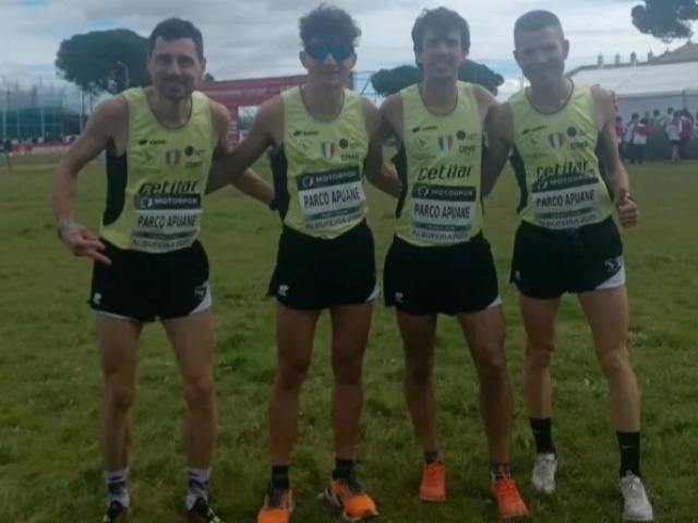 Parco nono in Coppa Campioni di corsa campestre