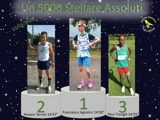 Un 5000 stellare (evento GP Parco Alpi Apuane Team Ecoverde)