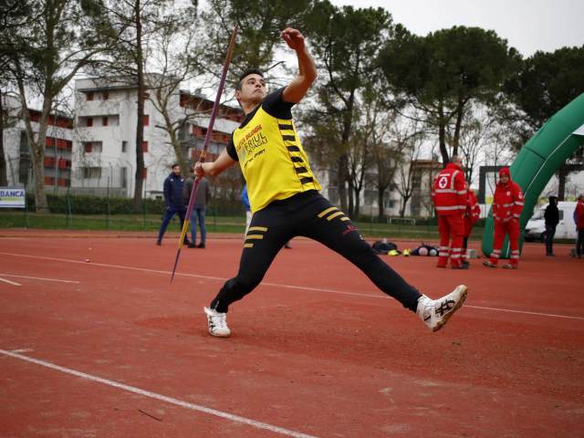 Domenica 5 febbraio sulle pedane coneglianesi attesi 140 atleti per i lanci lunghi invernali
