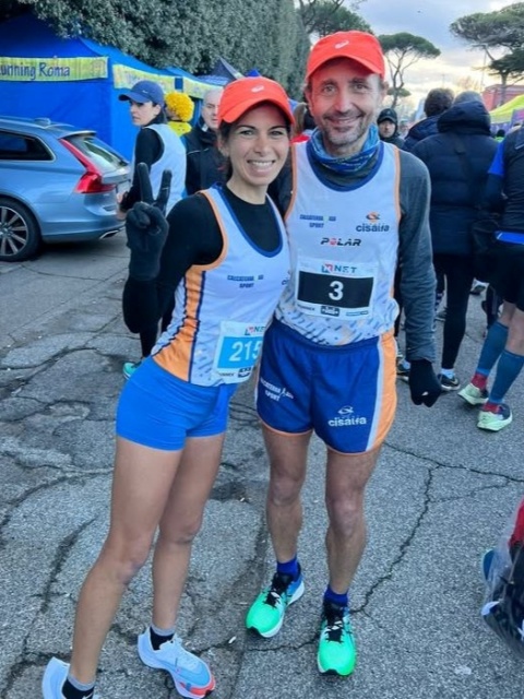 Il Re dell’ultramaratona Giorgio Calcaterra e Sara Pastore  alla 13ᵃ Reale Mutua Monza Montevecchia Eco Trail