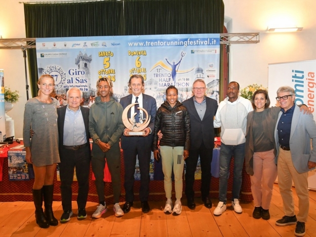 Presentato il Trento Running Festival: Giro Al Sas, Trento Half Marathon e 10k Città del Concilio