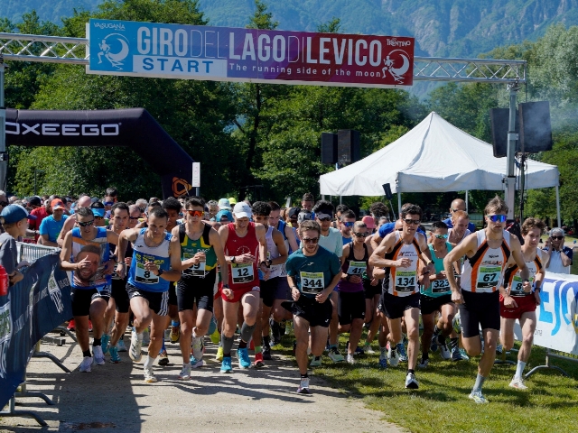Rocco Caliari ed Elisa Sartori i primattori al Giro di Levico con oltre 500 concorrenti