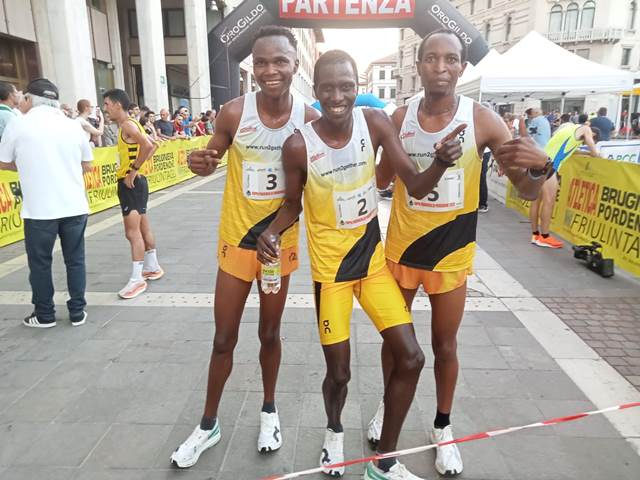 Tripletta kenyana al Giro di Pordenone