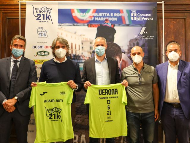 Giulietta&Romeo Half Marathon, Sindaco Sboarina: “Anche con questo evento Verona si risolleva e riparte”