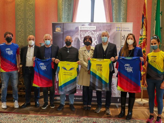 Presentate la 15^ Dermasphere Giulietta&Romeo Half Marathon e Avesani Monument Run 10k