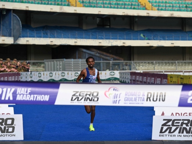 L’etiope Tefera e la keniana Lagat vincono la ZeroWind Romeo&Giulietta Run Half Marathon
