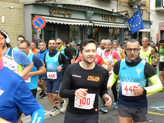 In Marcia per la Pace: Tudisco prima donna al traguardo