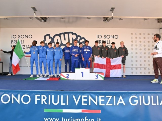 Bedini sugli scudi con gli azzurrini a Trieste