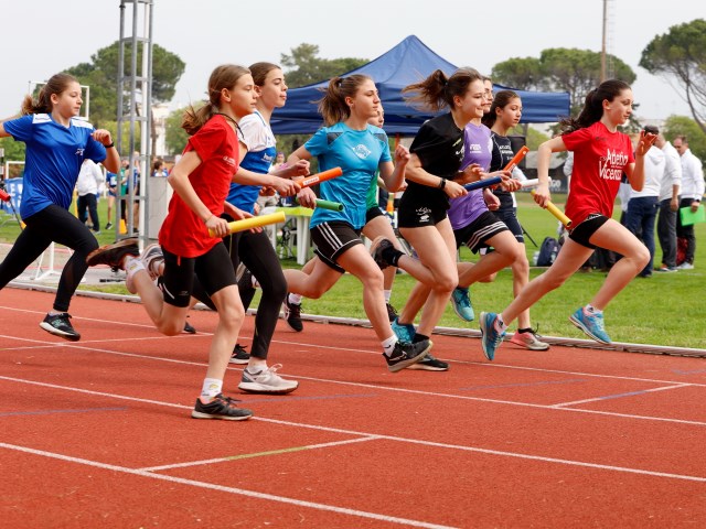 Il popolo delle 450 staffette a Conegliano per i campionati regionali