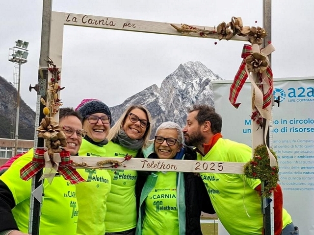 Tolmezzo, il successo dell’antipasto di Telethon
