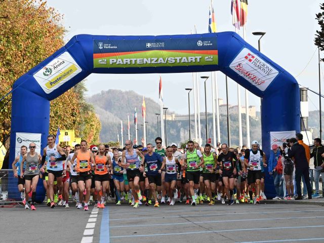 A Marco Corti e Serena Natolini la XIII SPORTWAY Lago Maggiore Marathon