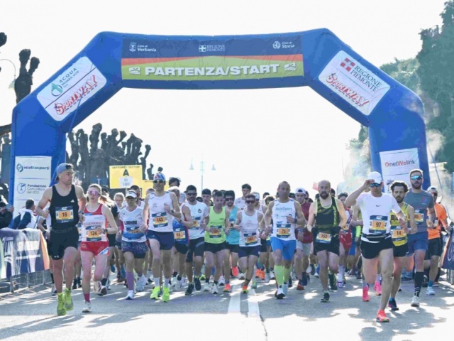 A Laura Restagno e Mauro Bernardini la XVII Lago Maggiore Half Marathon