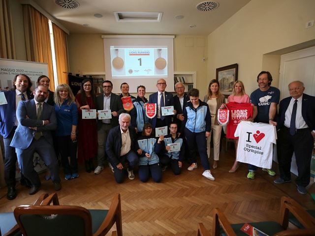 Presentata “Lions running, la gara più bella di sempre”, evento solidale per Special Olympics