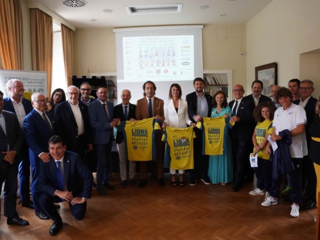 Presentata la “2^ Lions running, la gara più bella di sempre”, l’1 ottobre è corsa alla solidarietà