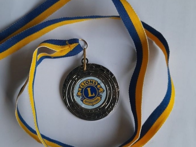 La medaglia della «3^ Lions running, la gara più bella di sempre»,  domenica 6 ottobre è festa nel Parco di Monza