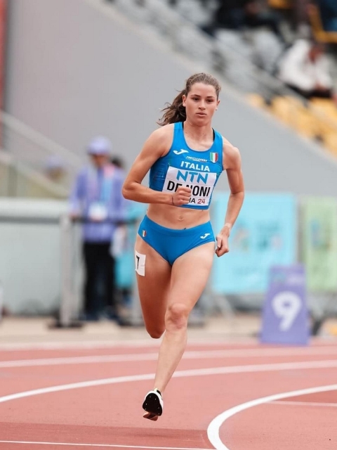 Lorenza De Noni è quinta al mondo negli 800, miglior piazzamento under 20 di un’italiana
