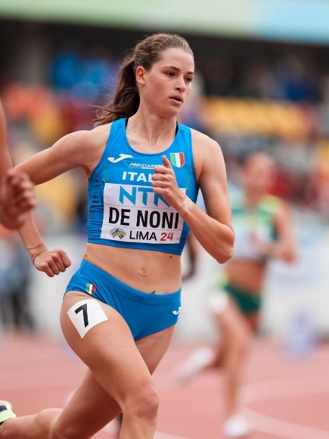 Eccezionale Lorenza De Noni: vola in finale negli 800 ai mondiali under 20