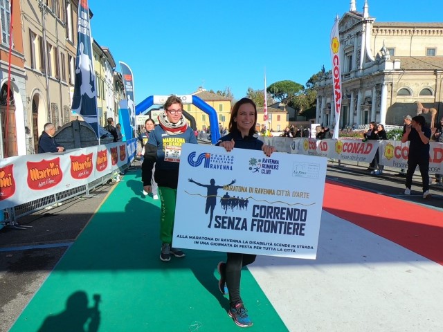  #IOCORROSENZAFRONTIERE, il contest della Maratona di Ravenna dedicato alle persone con disabilità