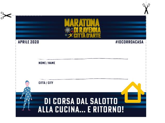 #iocorroacasa, ecco il contest della Maratona di Ravenna 
