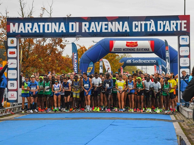 La carica dei quattordicimila nell'edizione 2023 della Maratona di Ravenna Città d'Arte