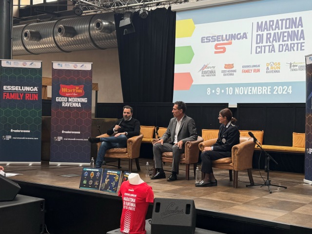 Presentata ufficialmente la Esselunga Maratona di Ravenna Città d'Arte