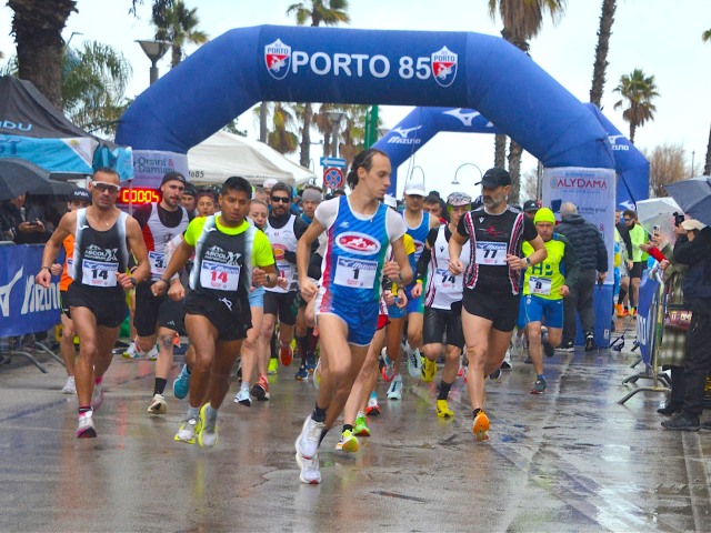 Un battesimo in mezzo alla pioggia: a Porto d’Ascoli partito il Criterium Piceni&Pretuzi con la Maratonina dei Magi