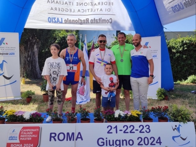 L’atleta Vincenzo Verde con una netta vittoria conquista l’oro e il tricolore
