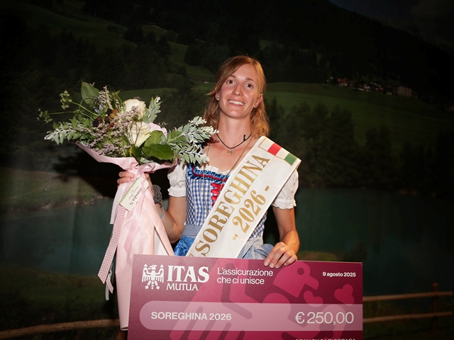 Sabato sera la sportivissima 26enne scelta tra una rosa di 6 candidate