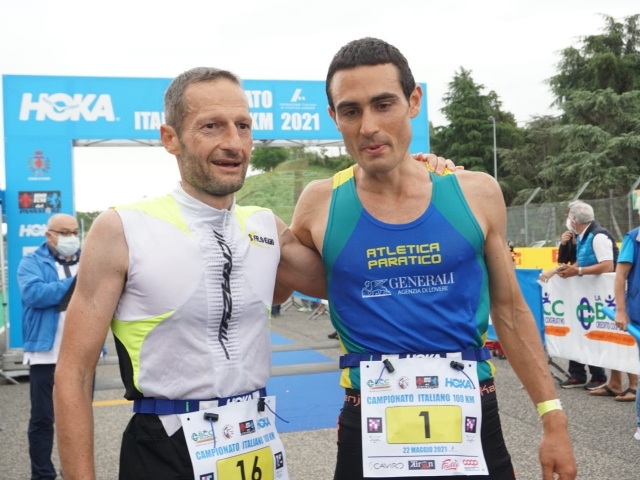 Marco Menegardi vince la Special Edition del Campionato italiano di 100 KM in 7 ore, 22 minuti e 4 secondi