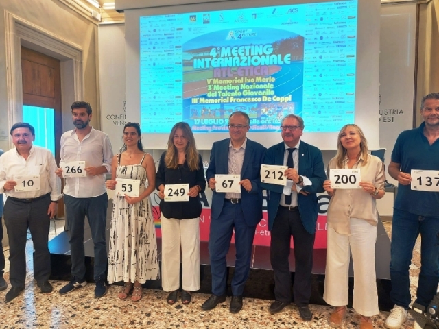 Meeting Atl-Etica a cinque cerchi con il triplista Diaz