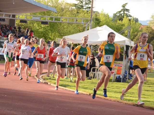 Oltre 200 giovani per lo Junior Meeting di lunedì 25 aprile allo stadio Soldan di Conegliano (TV)