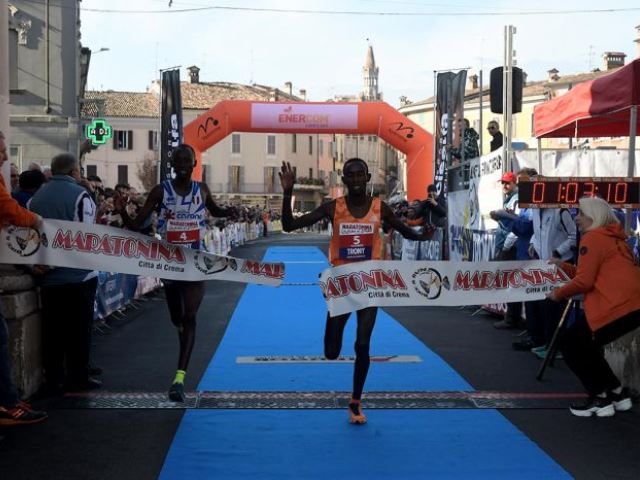 Straneo da record alla Mezza di Crema