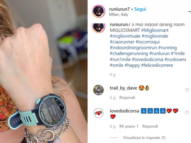 Un successo, in 500 a ‘Il #Miglio SMART ai tempi del #Covid 19”