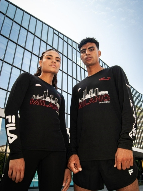 Milano21 e FILA, svelata la t-shirt ufficiale ‘Run in the City’