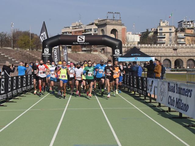 Milano Monza Run Free: Michele Belluschi e Rocio Bermejo Blaya vincono il Trofeo Sempione
