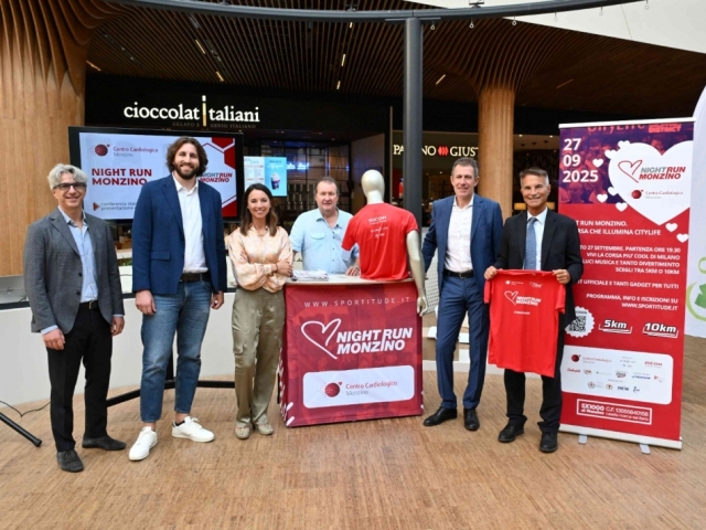 Presentata la 8^ Night Run Monzino, “la corsa del cuore” del Centro Cardiologico Monzino