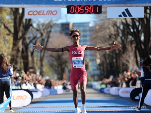 Yeman Crippa, nuovo record italiano alla Coelmo Napoli City Half Marathon