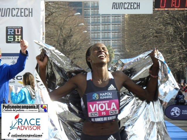 Alla mezza di Napoli brillano i kenioti Henry Rono con 1h00’04” e Viola Cheptoo in 11° posizione in  1h06’47”